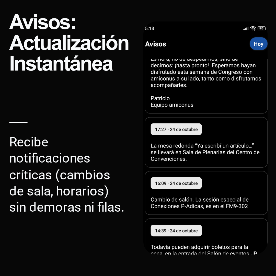 Congresos screenshot 4